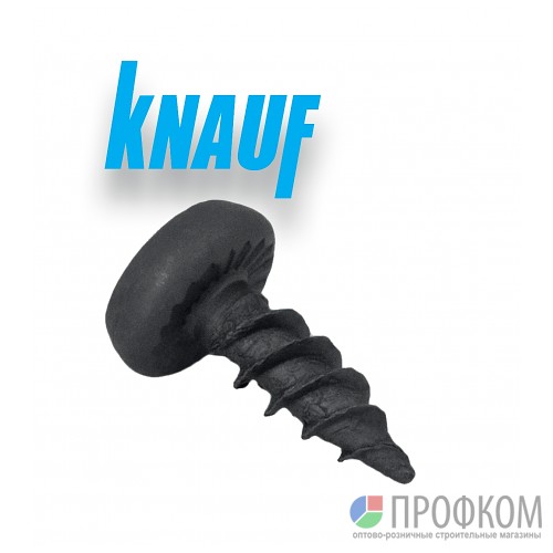 Саморез-клоп по металлу Кнауф 3,5*11 LN черный (1000 шт)