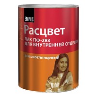 Лак Расцвет для внутренней отделки алкидный 0.8 кг